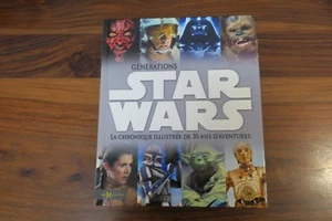 GENERATIONS STARS WARS -- LIVRE GRAND FORMAT DE 320 PAGES - Picture 1 of 5