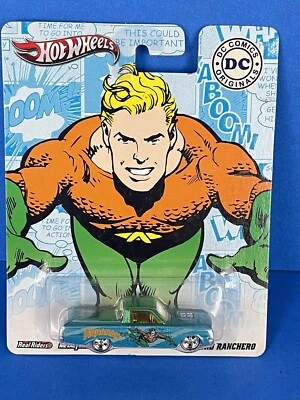 2012 Hot Wheels Pop Culture DC Comics Originals 1965 Ford Ranchero Aquaman - Image 1 of 4