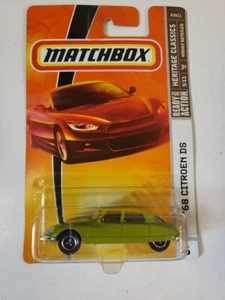 1968 Citroen DS #6 Lime Green Matchbox Heritage Classics 5/11 New Fast Shipping  - Picture 1 of 17