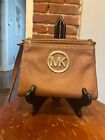 Michael Kors Crossbody Bag, Small - Brown Purse Leather Free Shipping! 