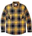 Filson Lightweight Alaskan Guide Shirt 20248746 Dark Cobalt Yellow Navy Ombre CC