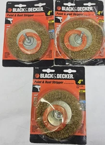 Black & Decker 70-116 4" Paint & Rust Stripper for Wood & Metal Qty 3 - Picture 1 of 1