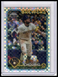 Aggiornamento 2024 Topps Chrome #USC18 Jackson Chourio X-Fractors - Foto 1 di 2