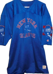 vintage 1980s New York Giants Champion jersey t shirt XL - Picture 1 of 2
