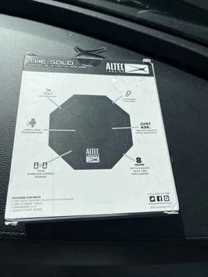 Altavoz Bluetooth Rojo Altec Lansing The Solo IMW376-DR-ECOM Impermeable Nuevo Foto 1 de 4