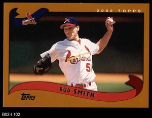 2002 Topps #102 Bud Smith Cardinals 8 - NM/MT - Picture 1 of 2