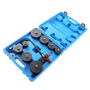 Durable Turbo System Leakage Tester Set With 4 Pairs of Stepped Adapters - Picture 1 of 17