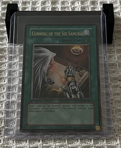 Cunning Of The Six Samurai GLAS-EN061 Ultimate Rare Holo 1st Edition Yugioh LP - Picture 1 of 2