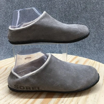Zapatos Sorel Juveniles 7 Lanner Ridge II Sin Cordones Mules Gris Gamuza Imitación Piel NY3926-052 Foto 1 de 4