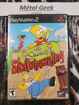 The Simpsons Skateboarding Ps2 NoManual EN Tested Free Shipping in Canada !! - Image 1 of 4