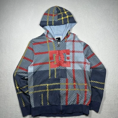 Sudadera con Capucha Cremallera Completa De Colección DC Shoes Para Hombre Mediana Y2K Patinador Grunge Snowboard 00s Foto 1 de 4