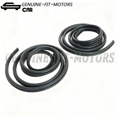 For 2000-07 Chevrolet Silverado 1500 New Extended Cab Door Seal SET Weatherstrip - Image 1 of 4