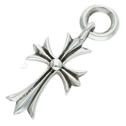 CHROME HEARTS CUORI CROMATI collana argento ciondolo croce piccola u1vvgqm7
