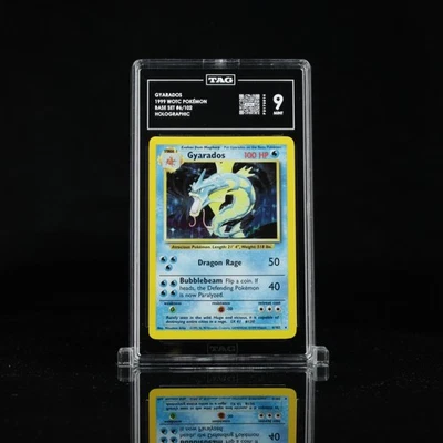 gyarados base set holo 6/102 tag 9 psa - Image 1 of 2