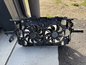 08-15 INFINITI G25 G35 G37 Q40 FRONT RADIATOR SUPPORT ASSEMBLY With Fans OEM - Picture 1 of 9