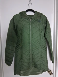 The North Face Women's Green Mossbud Fleece-Lined Reversible Jacket Size  M/M - Picture 1 of 14