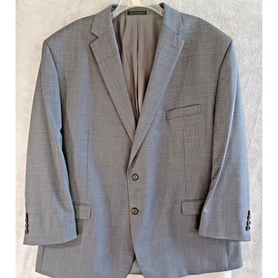 Chaqueta Blazer Abrigo Deportivo Clásico Lauren Ralph Lauren Para Hombres 52R Gris 100% Lana Foto 1 de 4