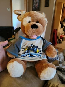 BAB hellbrauner Sugar Puppy Hund weiße Flecken auf dem Auge, Batman Dark Knight T-Shirt - D5 - Bild 1 von 6