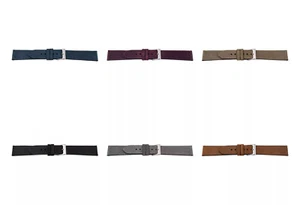 Pebro Premium Cinturino Pelle - Camoscio (1005) - 6 Colori - 5 Stegbreiten - Picture 1 of 7