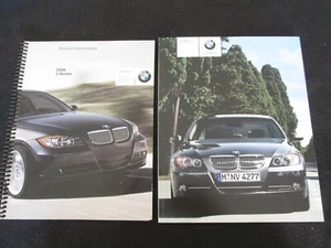 BMW Serie 3 2006-2008 sedán E90 folleto solo para concesionario 328i 335i catálogo de ventas paquete - Imagen 1 de 12