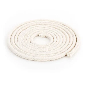 1-10 meter Runddocht 100% reine Baumwolle 3,0mm dünn für Öllampe Petroleumlampe - Picture 1 of 5