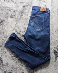 Levi's Slimming Skinny Women's Jeans Size 33 Dark Wash - Imagen 1 de 14