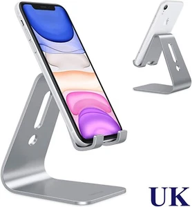 OMOTON Universal Phone Holder Stand Desktop Dock Cradle Pixel iPad iPhone Galaxy - Picture 1 of 8