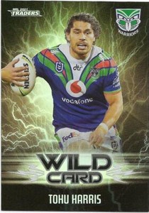 2021 Nrl Traders Wildcards (WC43) Tohu HARRIS Warriors