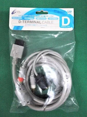 Nintendo Wii / Wii U -- D-Terminal AV Cable -- New!! Cyber. Japan Game. 49262 - Image 1 of 2