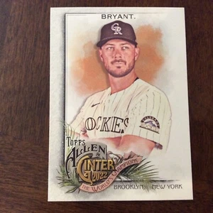 2022 Topps Allen & Ginter #24 Kris Bryant Colorado Rockies - Bild 1 von 2