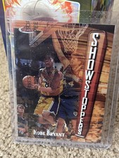 1997-98 TOPPS FINEST KOBE BRYANT SHOWSTOPPERS REFRACTOR W/PEEL 2ND YR