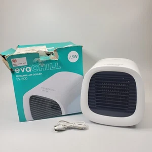 EVAPOLAR Portable Air Cooler Humidifier Fan evaCHILL Mini AC 7.5W White EV-500 - Picture 1 of 11