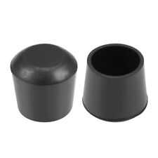 4Pcs 28mm Rubber Furniture Caps Round Table Chair Legs Pipe Tubing End Covers