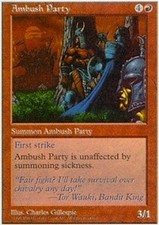 Ambush Party X4 (5th Edition) MTG (NM) *CCGHouse* Magic