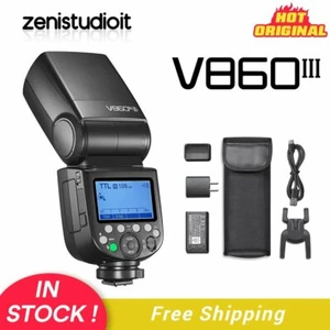 US Godox V860III-S 2.4G TTL HSS Camera Flash Speedlite Fr Sony A7 A99 ILCE-6000L - Picture 1 of 12