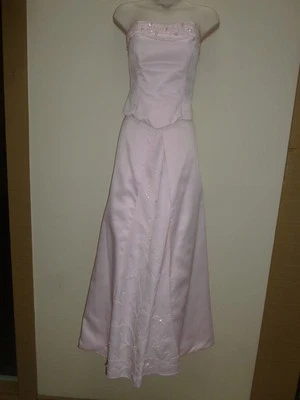 108- VESTIDO FAVIANA TALLA 9-10 2 PIEZAS CORSÉ TRASERO CONCURSO GRADUACIÓN Foto 1 de 3