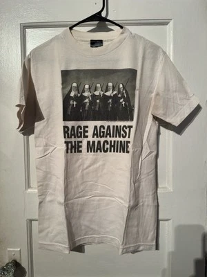 Vintage Rage Against the Machine Nuns With Guns Shirt 1997 Giant Size Small - Image 1 of 4