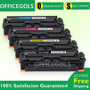 4PK Toner Cartridge For HP CF410X -3X Pro MFP M452dw M452dn M477fnw M452nw US - Picture 1 of 4