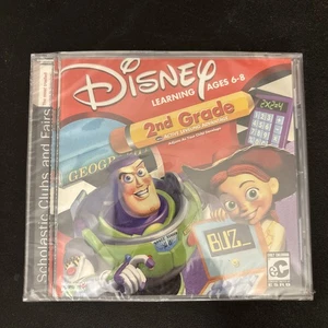 NEW Disney Learning CD-ROM 2nd Grade Ages 6-8 (Buzz Lightyear) - Picture 1 of 2