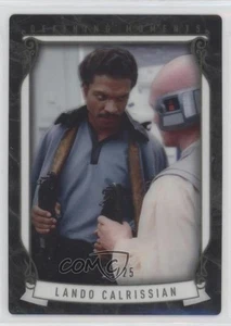 2015 Star Wars Masterwork Defining Moments Acetate 25/25 Lando Calrissian pn1 - Picture 1 of 3