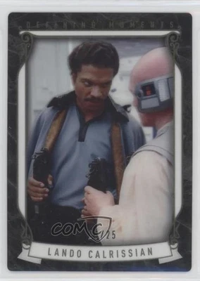 2015 Star Wars Masterwork Defining Moments Acetate 25/25 Lando Calrissian pn1 - Image 1 of 3