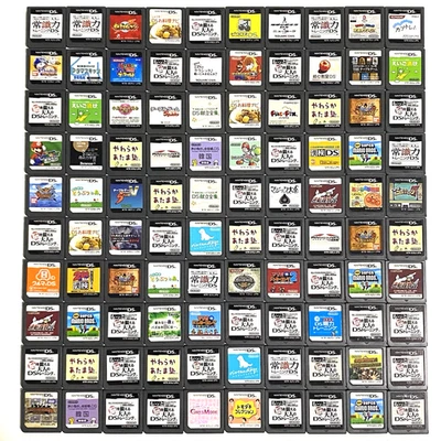 100 Game Lot Bundle 100% AUTHENTIC Japanese Mario Nintendo DS - Image 1 of 4