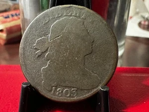 1803 United States Draped Bust Large Cent Great Shape!! - Picture 1 of 3