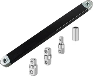 Llave de Extensión Desplazada, Versátil 1/4" y 3/8", con 1/2 Adaptadores de Accionamiento Cuadrados - Imagen 1 de 7