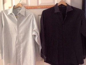Men's 16 1/2 32/33 Kenneth Cole Long Sleeve Shirt - Picture 1 of 12