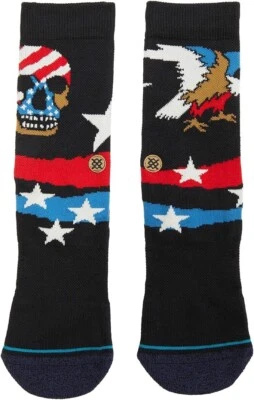 CALCETÍN CASUAL STANCE 'FREEDOM STRIKE' Unisex Negro Hombres 6-8.5/Mujeres 8-10.5 Foto 1 de 3