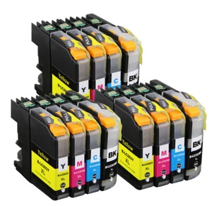 Print Ink Jet Cartridge use fits LC203 Brother MFC-J5520DW MFC-J460DW MFC-J480DW - Picture 1 of 18