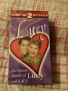 The Funny World of Lucy vol 1 & 2 VHS 2-tape combo Lucille Ball - Picture 1 of 5