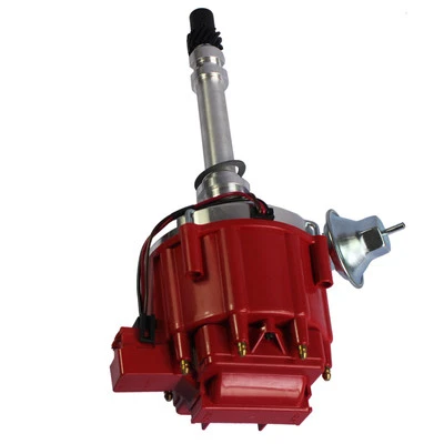 For Chevy Small Block Big Block 65k Red Cap High Performance HEI Distributor - Image 1 of 4