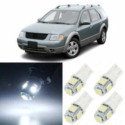 8 x ксеноновый белый интерьер светодиодные лампы пакет для 2005 - 2007 Ford Freestyle + инструмент - Изображение 1 из 4